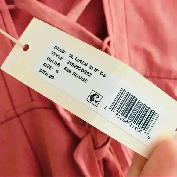 New Rebecca Taylor Linen Slip Midi Dress $450.00 - Picture 8 of 9